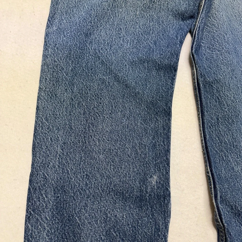 Levis‎ 505 Jeans Mens 42x30 Blue Denim Regular Fit Straight Leg Medium Wash Y2K